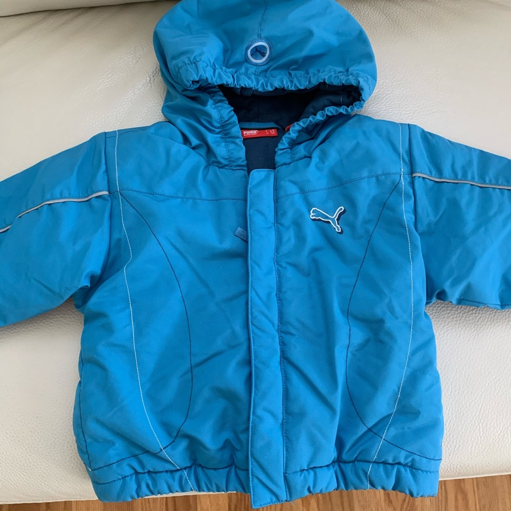 🎈3 for $25 PUMA Hooded Blue Jacket Boy’s Size 2T